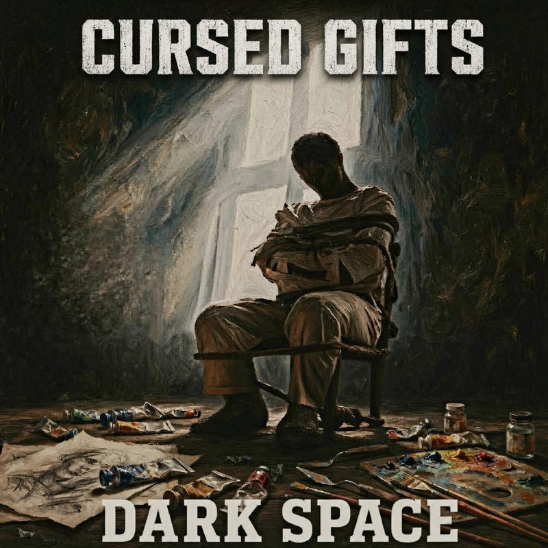 Dark Space, single cover from Cursed Gifts