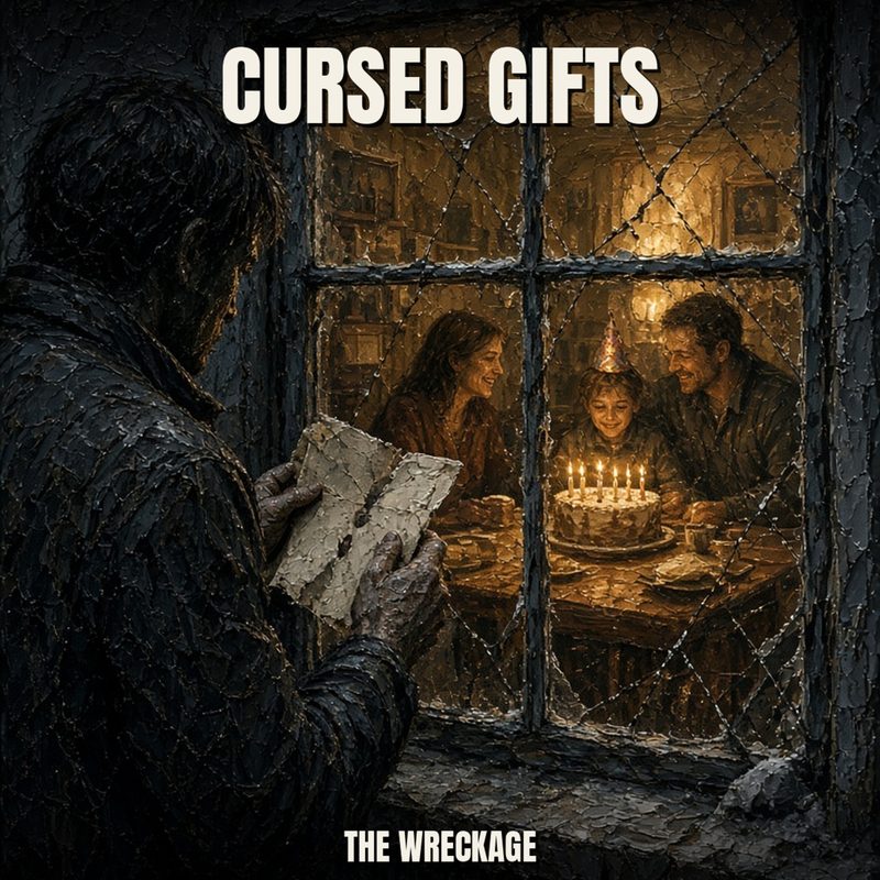 The Wreckage, single cover from Cursed Gifts