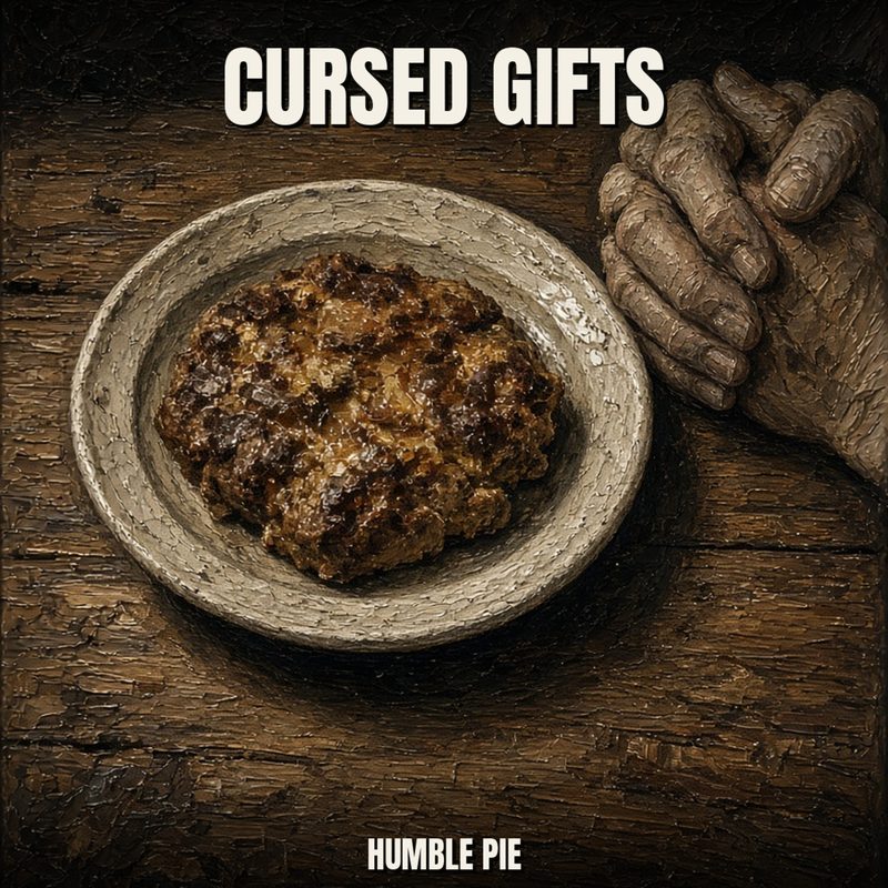 Humble Pie, single cover from Cursed Gifts