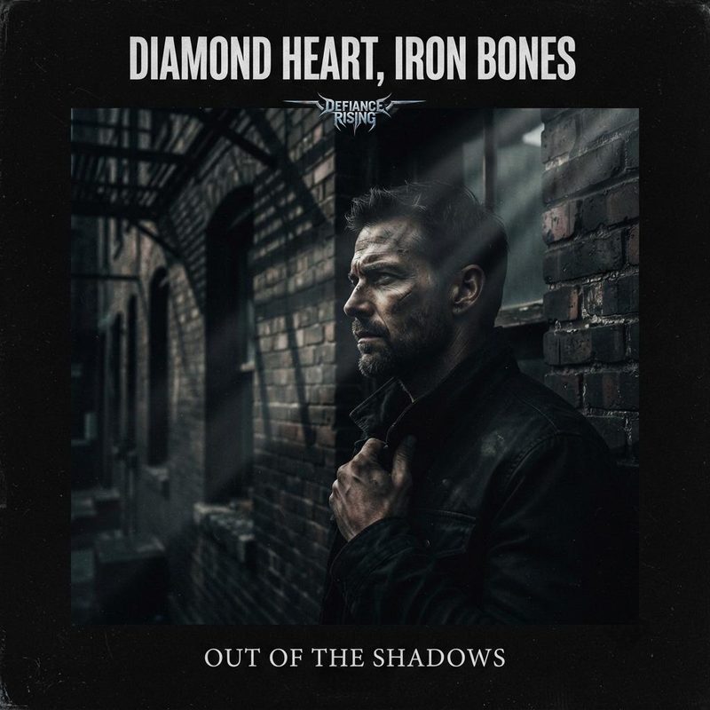 Out of the Shadows, single cover from Diamond Heart, Iron Bones