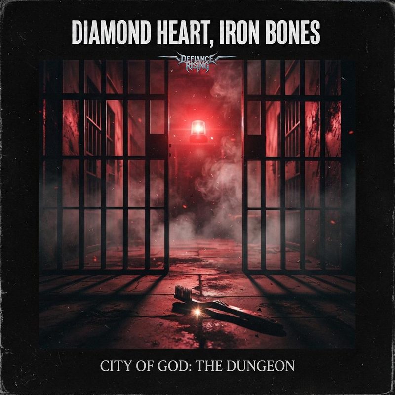 City of God: The Dungeon, single cover from Diamond Heart, Iron Bones