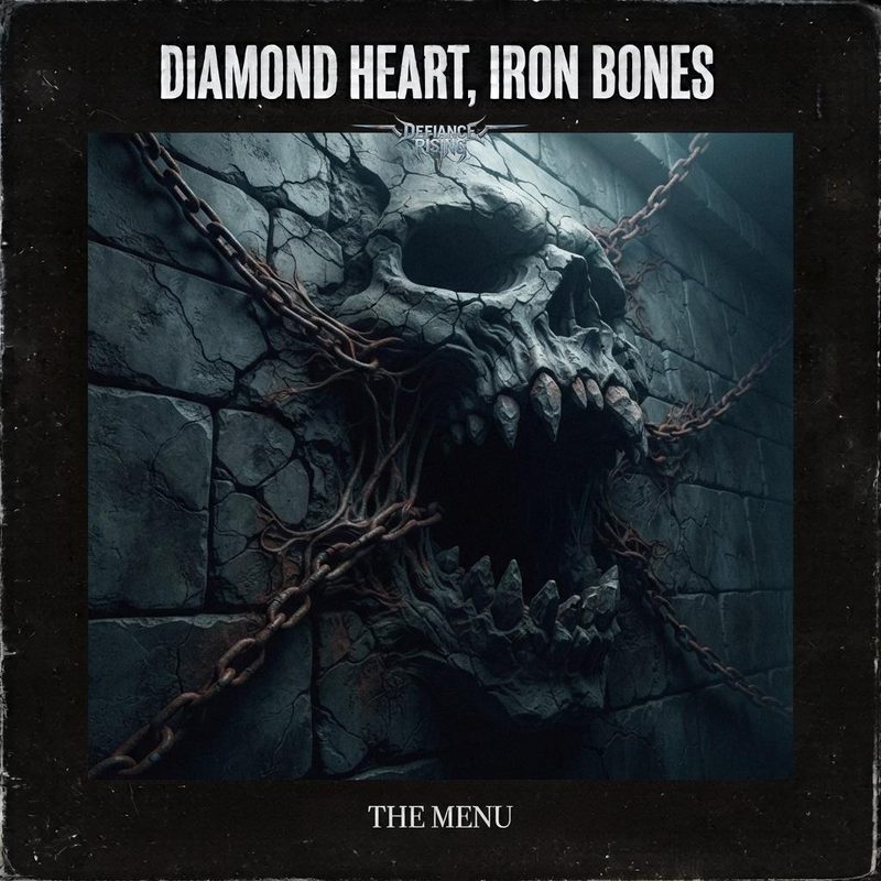The Menu, single cover from Diamond Heart, Iron Bones