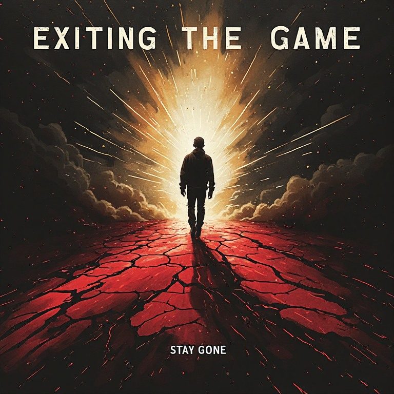Stay Gone, single cover from Exiting the Game