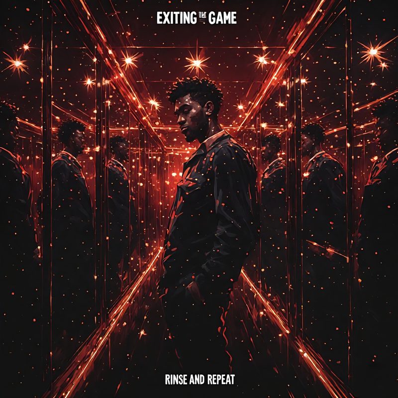 Rinse and Repeat, single cover from Exiting the Game