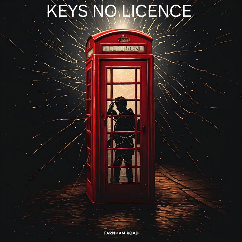 Farnham Road, single cover from Keys No Licence