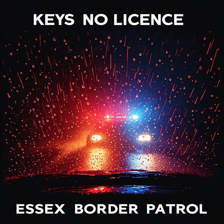 Essex Border Patrol, single cover from Keys No Licence