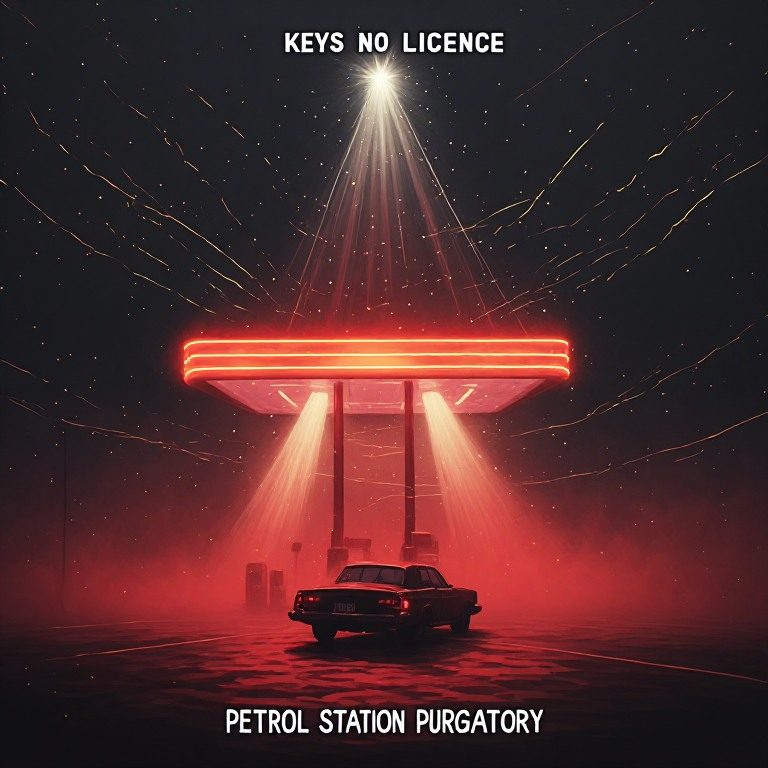 Petrol Station Purgatory, single cover from Keys No Licence