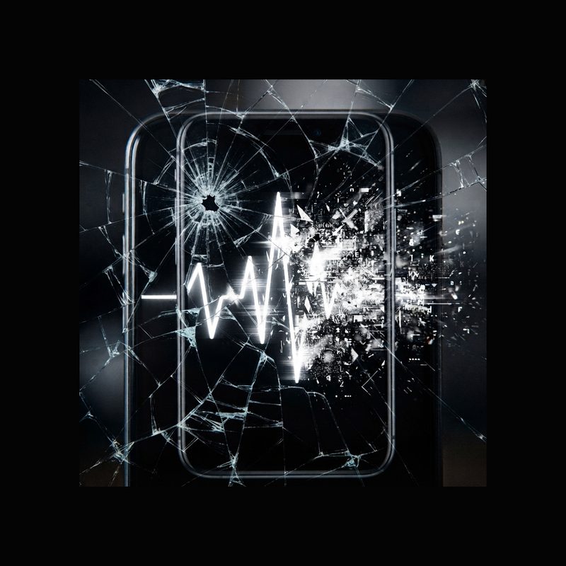 The Data Influx, single cover from Shattered Illusions & Dark Desires