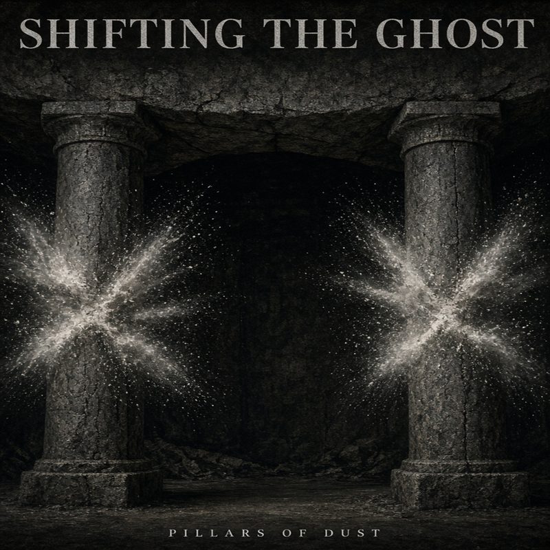 Pillars of Dust, single cover from Shifting the Ghost