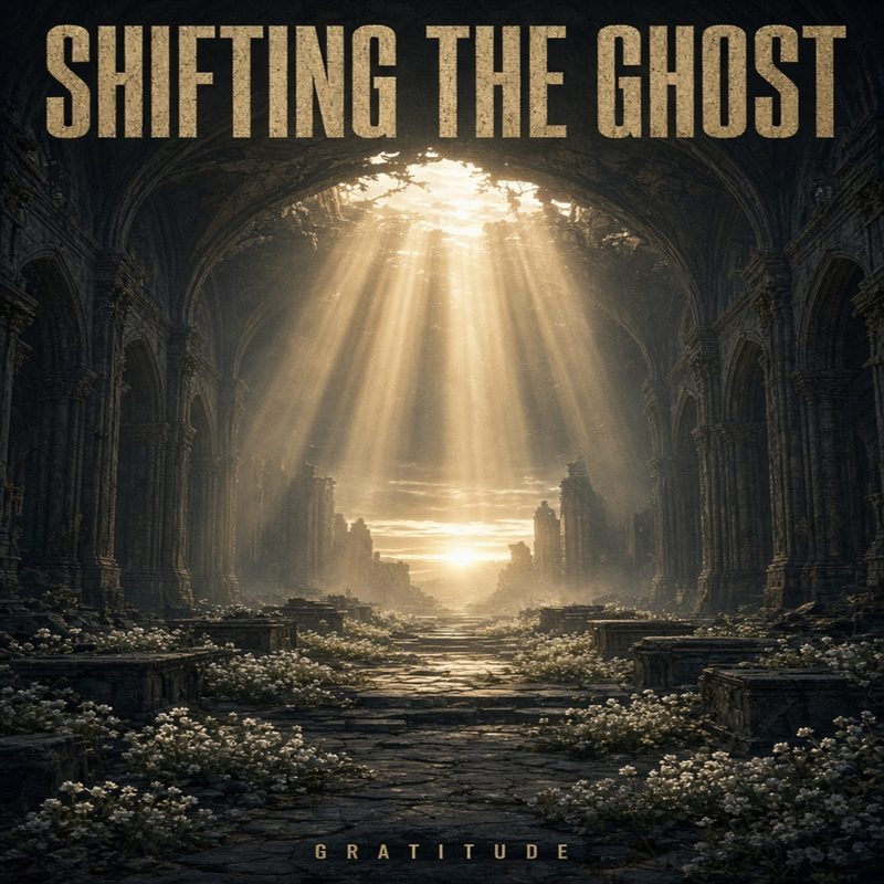Gratitude, single cover from Shifting the Ghost