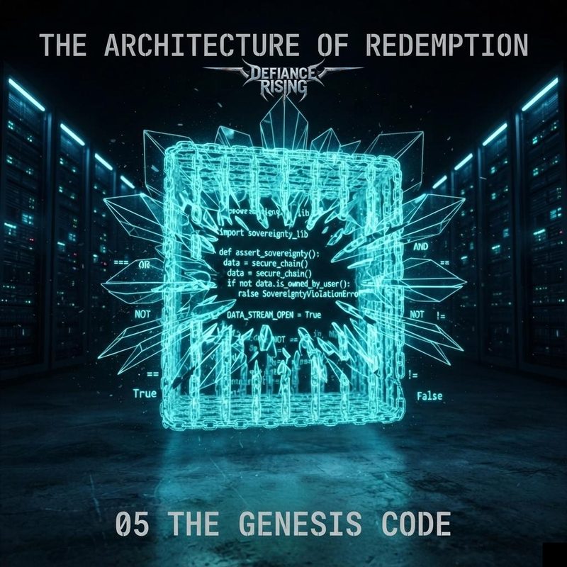 The Genesis Code, single cover from The Architecture of Redemption