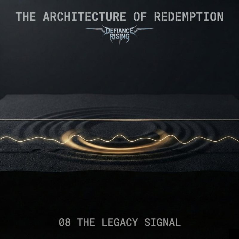 The Legacy Signal, single cover from The Architecture of Redemption