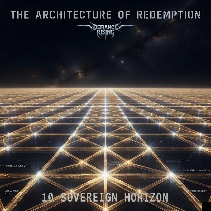 Sovereign Horizon, single cover from The Architecture of Redemption