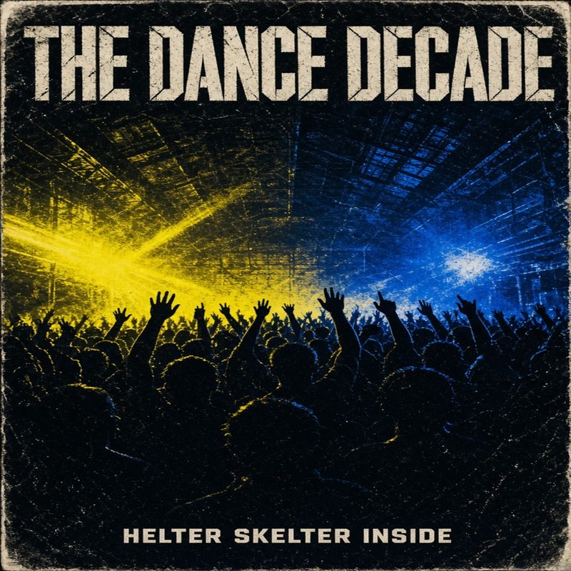 Helter Skelter Inside, single cover from The Dance Decade
