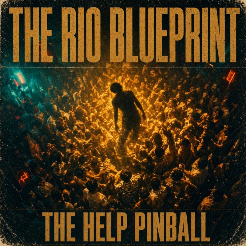The Help Pinball, single cover from The Rio Blueprint