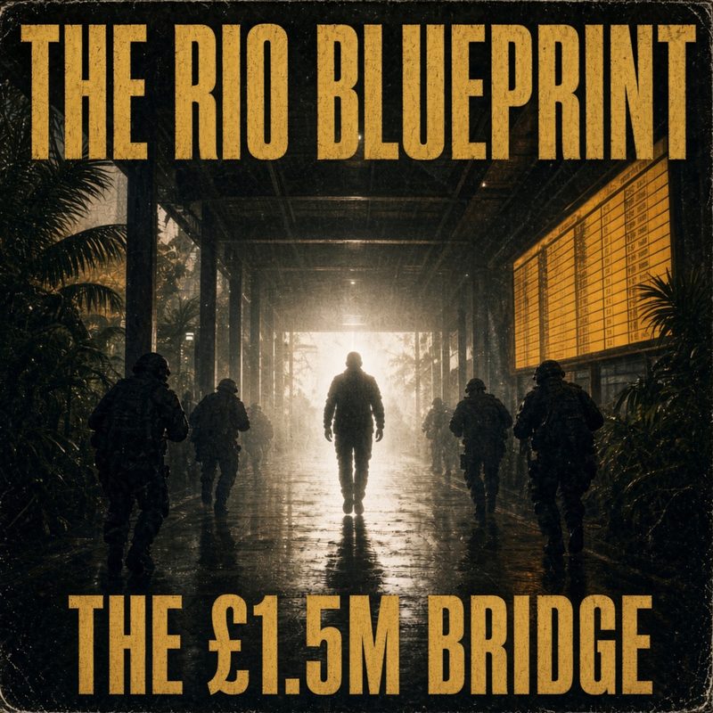 The £1.5M Bridge, single cover from The Rio Blueprint