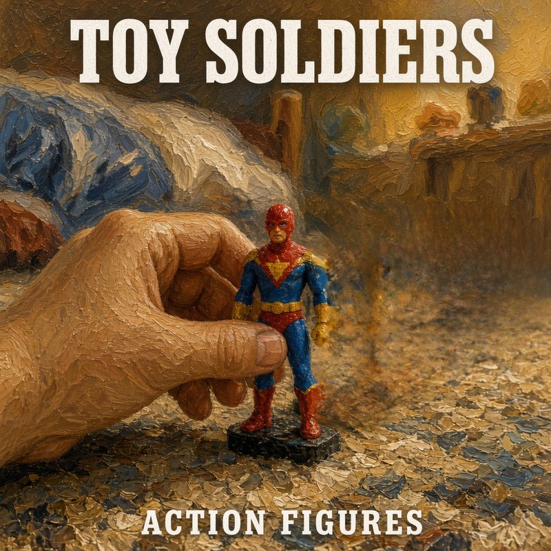 Action Figures, single cover from Toy Soldiers