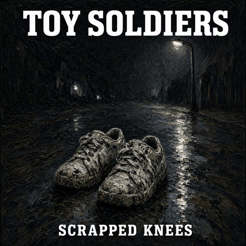Scrapped Knees, single cover from Toy Soldiers