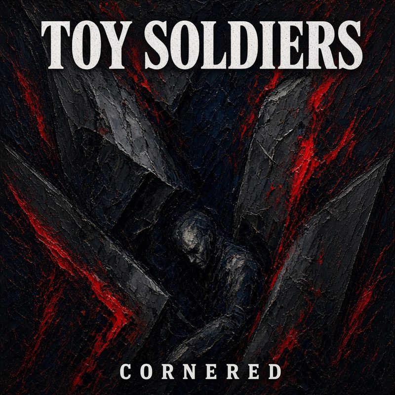 Cornered, single cover from Toy Soldiers