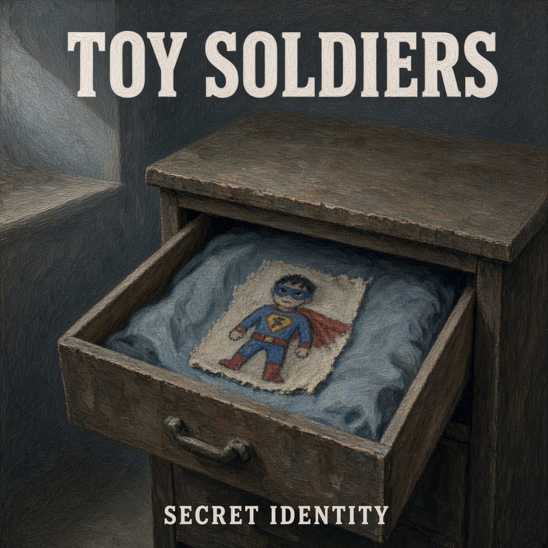 Secret Identity, single cover from Toy Soldiers